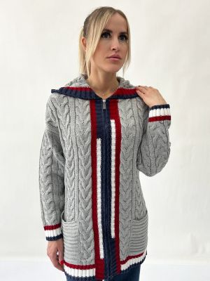 Пиджак текстильная мануфактура серый