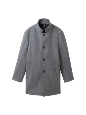 Krátký kabát Tom Tailor sivá