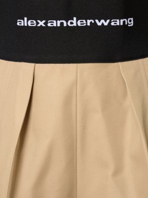 Bavlnené nylonové šortky Alexander Wang čierna