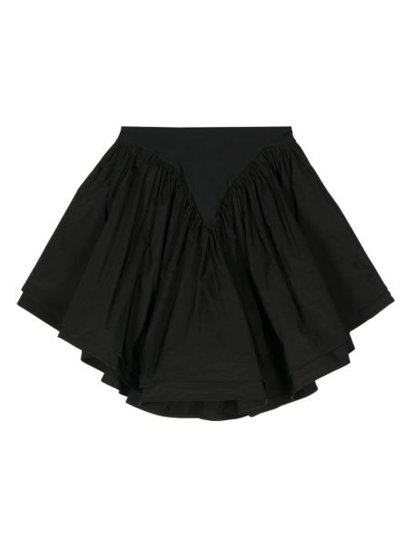 Mini spódniczka z falbankami Vaquera czarna