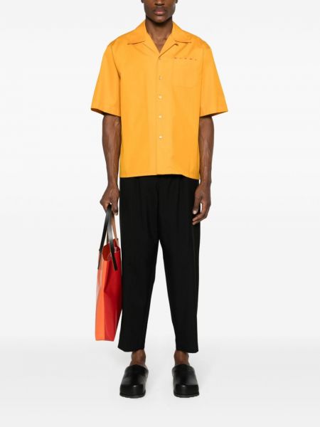 Krekls ar apdruku Marni oranžs