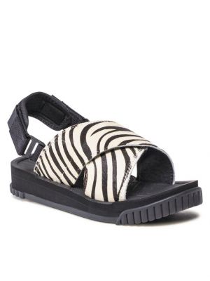 Sandale sa zebra printom Shaka bijela