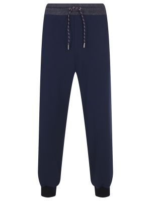 Однотонные спортивные штаны Etro синие