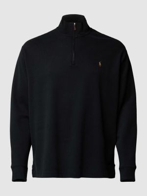 Dzianinowy sweter Polo Ralph Lauren Big & Tall czarny