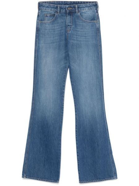 Flared jeans Emporio Armani blå