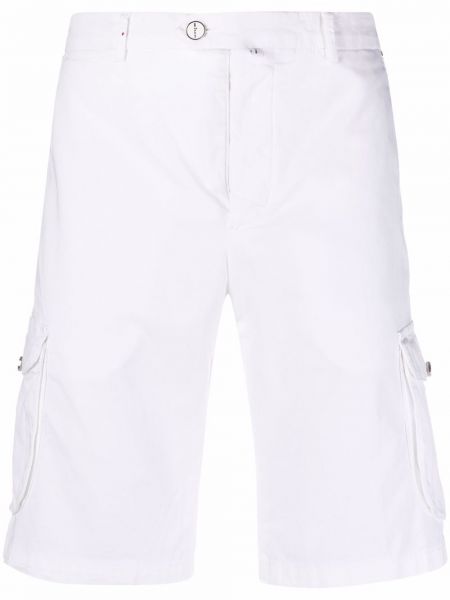 Pantalones cortos cargo Kiton blanco