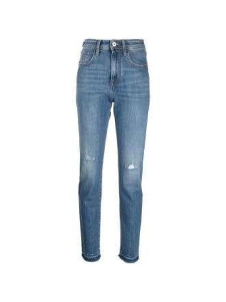 Distressed skinny jeans Jacob Cohën blau