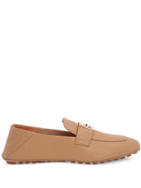 Læder loafers Fendi