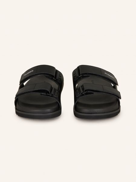 Pantofle Allsaints černé