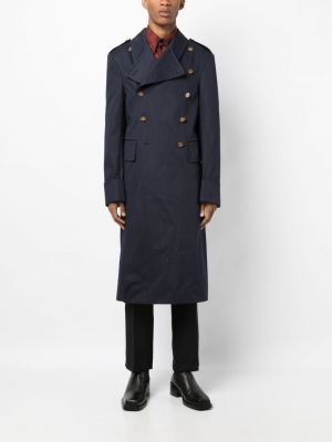 Manteau en coton Vivienne Westwood bleu