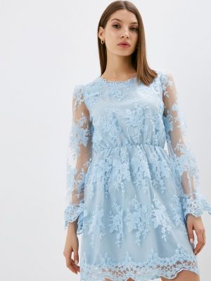 Вечернее платье Izabella голубое