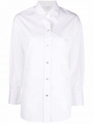 Bavlněná košile Vince bílá