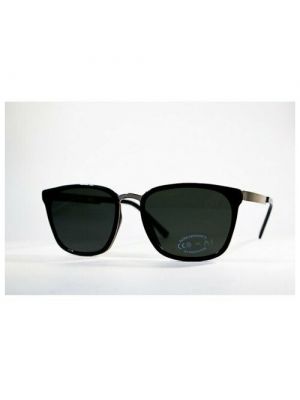 Солнцезащитные очки Franco Sordelli, квадратные, оправа: металл черный