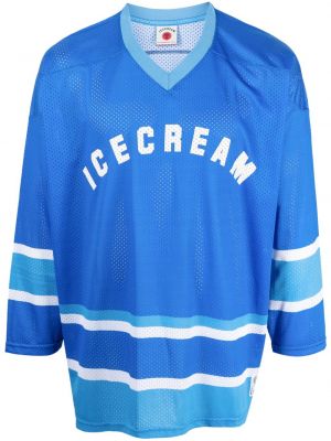Tričko s potlačou so sieťovinou Icecream