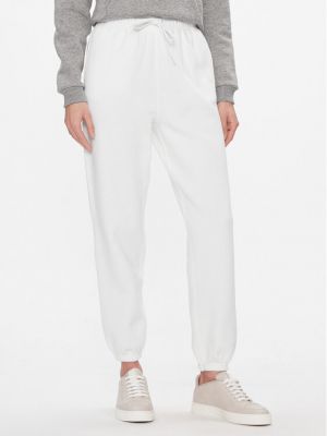 Αθλητικό παντελόνι Polo Ralph Lauren λευκό
