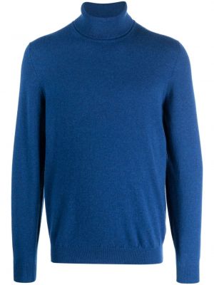 Kašmírový sveter Fedeli modrá