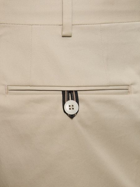 Памучни панталон Brioni бежово