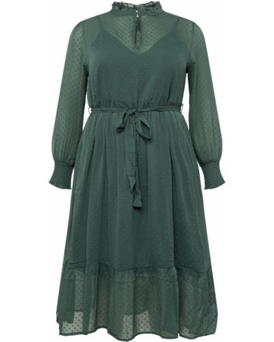 Košeľové šaty Guido Maria Kretschmer Curvy Collection zelená