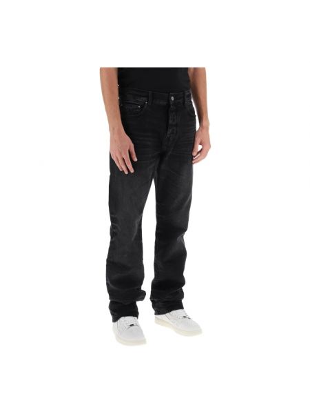 Straight jeans Amiri schwarz