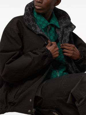 Reverzibilna jakna Gucci crna