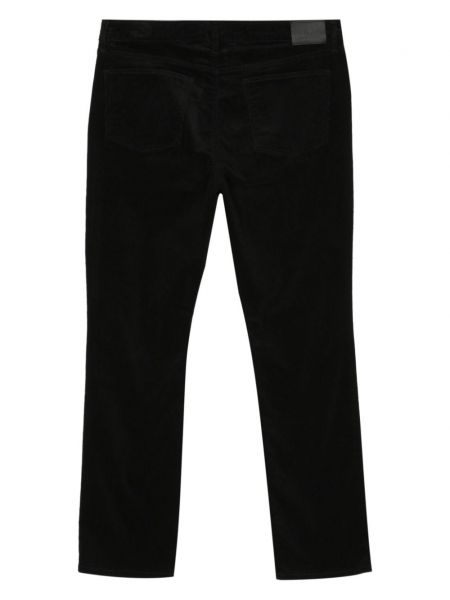 Spodnie slim fit Lauren Ralph Lauren czarne