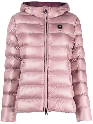 Hette dunjakke Blauer rosa