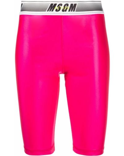 Biciklističke kratke hlače Msgm ružičasta