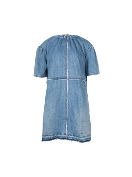 Kleid aus baumwoll Marc Jacobs blau