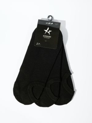 Bambusové ponožky na podpatku Altinyildiz Classics černé