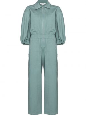 Zip jumpsuit Sea blå