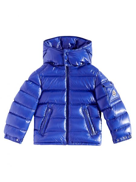 Untuvatakki pojille Moncler Enfant sininen