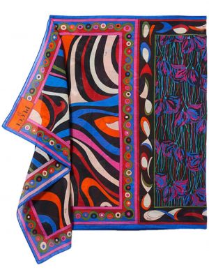 Asimetriškas raštuotas sijonas su abstrakčiu raštu Pucci
