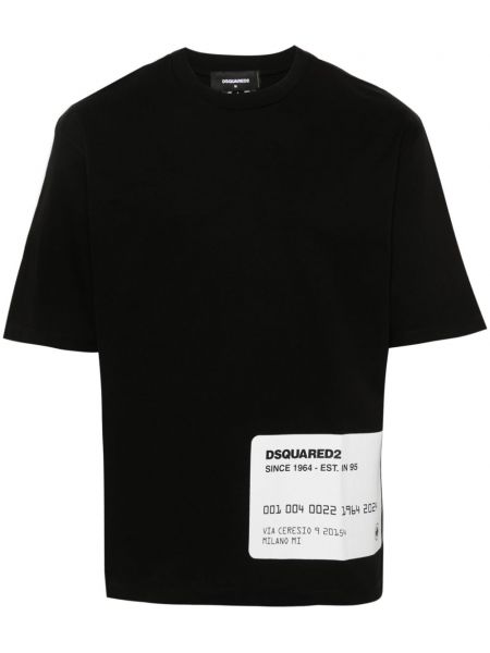 T-shirt aus baumwoll mit print Dsquared2