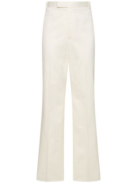 Chino hlače Thom Browne bijela