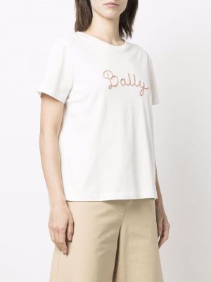Bavlněné tričko s výšivkou Bally