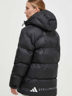 Oversized téli kabát Adidas By Stella Mccartney fekete