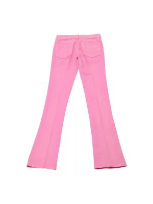 Jeansy bawełniane Ralph Lauren Pre-owned różowe