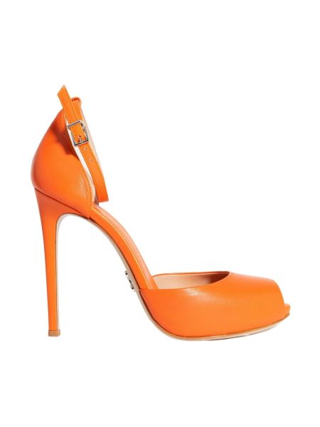 Chaussures de ville à talons Sergio Levantesi orange