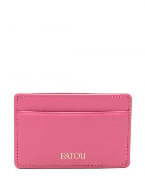 Kožená peněženka Patou růžová