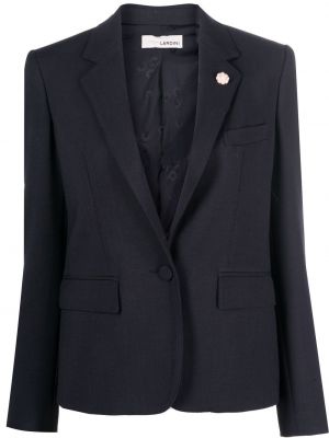 Lang blazer Lardini blå