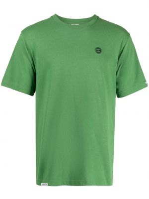 T-shirt med broderi Aape By *a Bathing Ape® grön