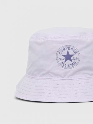 Oboustranný klobouk Converse fialový