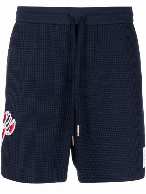 Pantaloncini sportivi Thom Browne blu