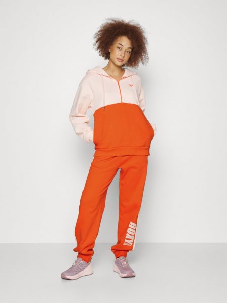 Spodnie sportowe Roxy pomarańczowe