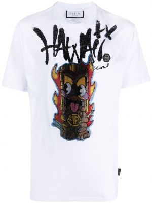 T-shirt Philipp Plein hvid