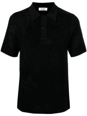 Polo marškinėliai Sandro juoda