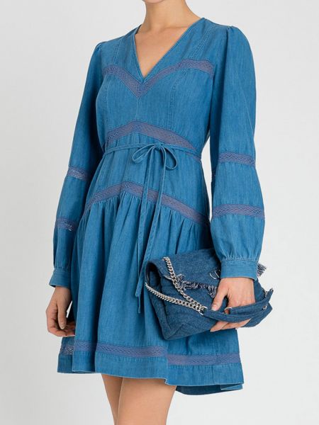 Джинсовое платье Twinset Milano синее