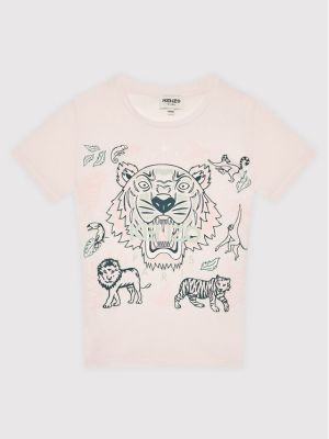Kenzo Kids T-Shirt K15169 Růžová Regular Fit