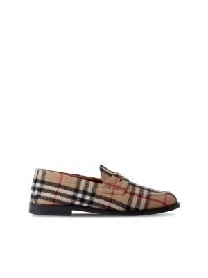 Beżowe loafers Burberry