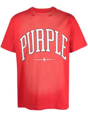 T-shirt con stampa Purple Brand